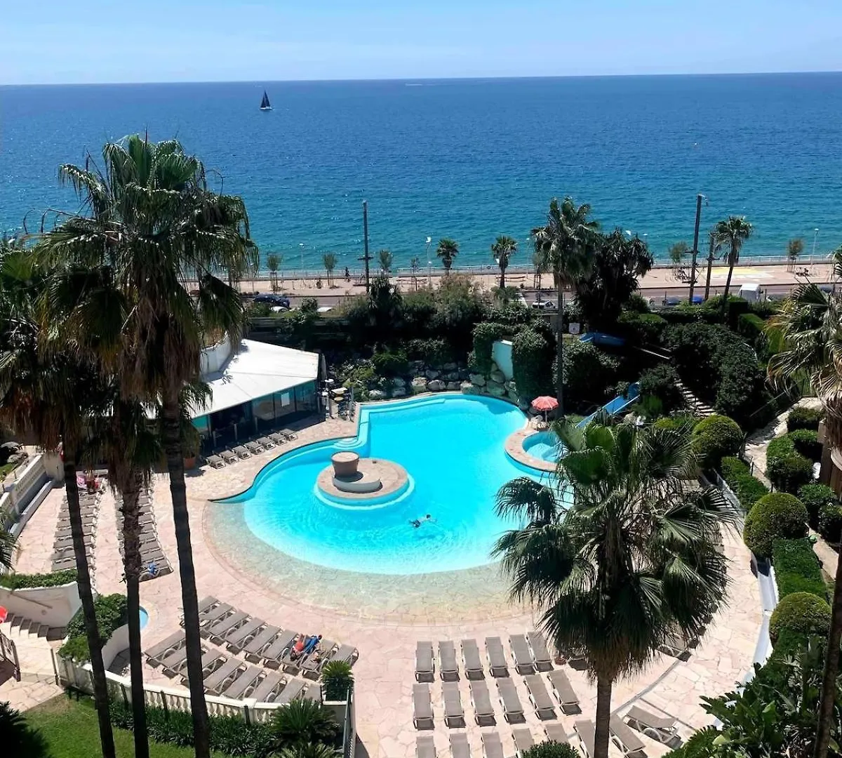 Apartamento Cannes Cozy 4-Person Appartement Piscine, Vue Mer Exceptionnelle